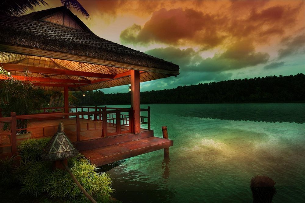 Fragrant Nature Backwater Resort & Ayurveda Spa Kollam Esterno foto